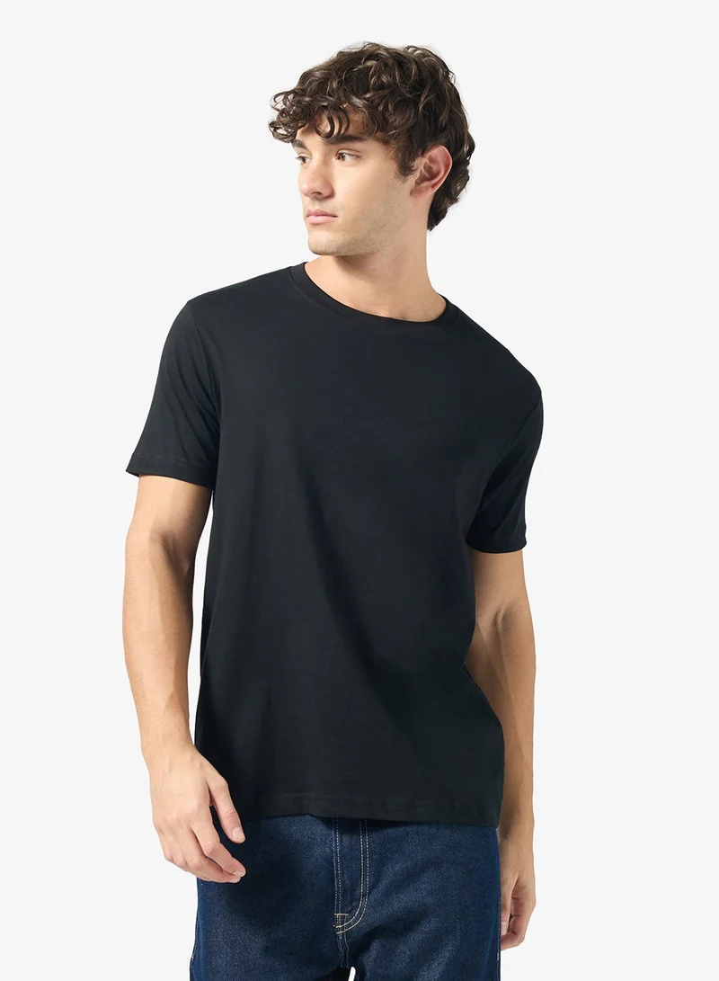 Seventy Five Basics Pack of 2 Round Neck T-Shirt